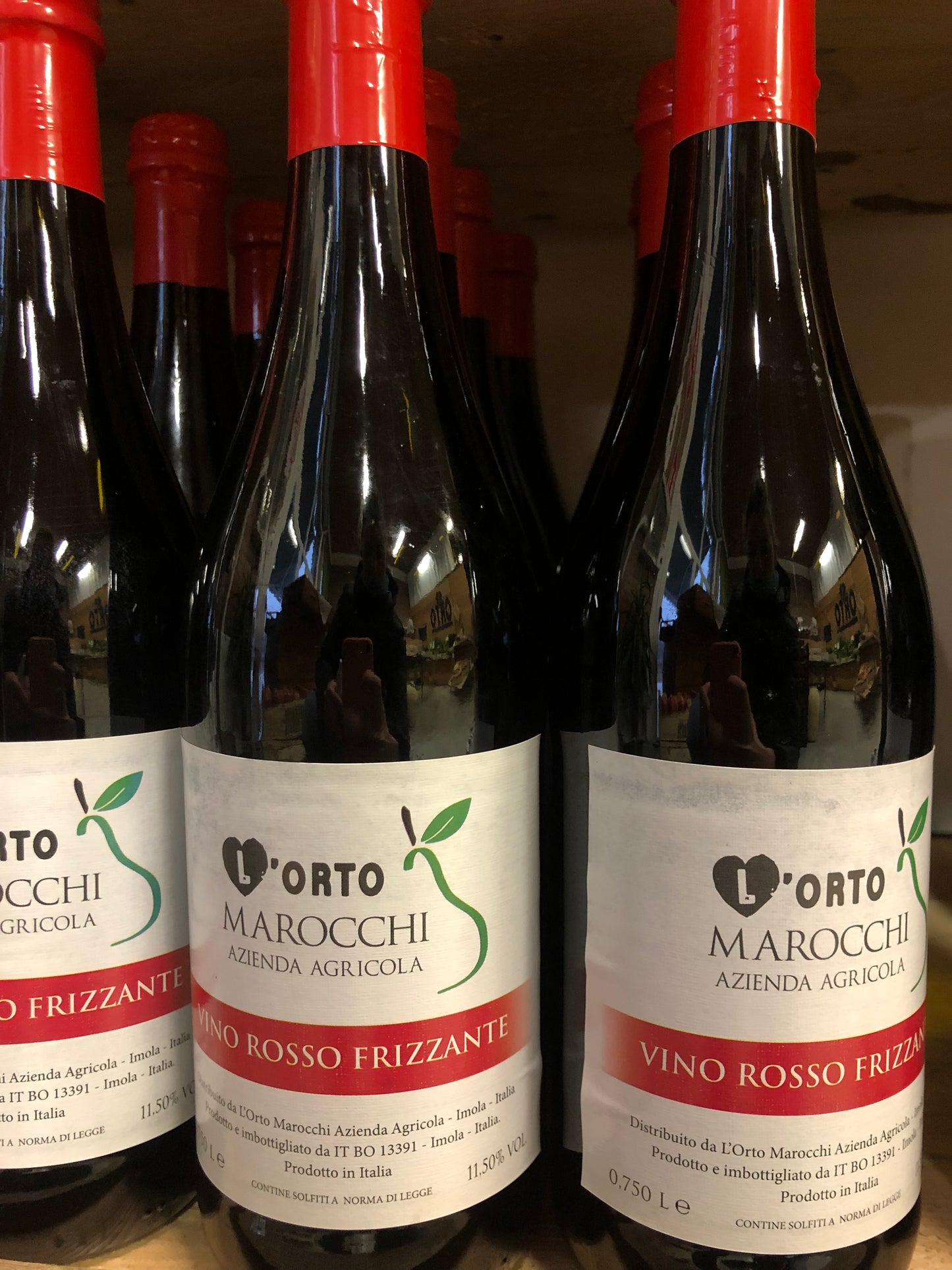 Bottiglia di Vino Lambrusco