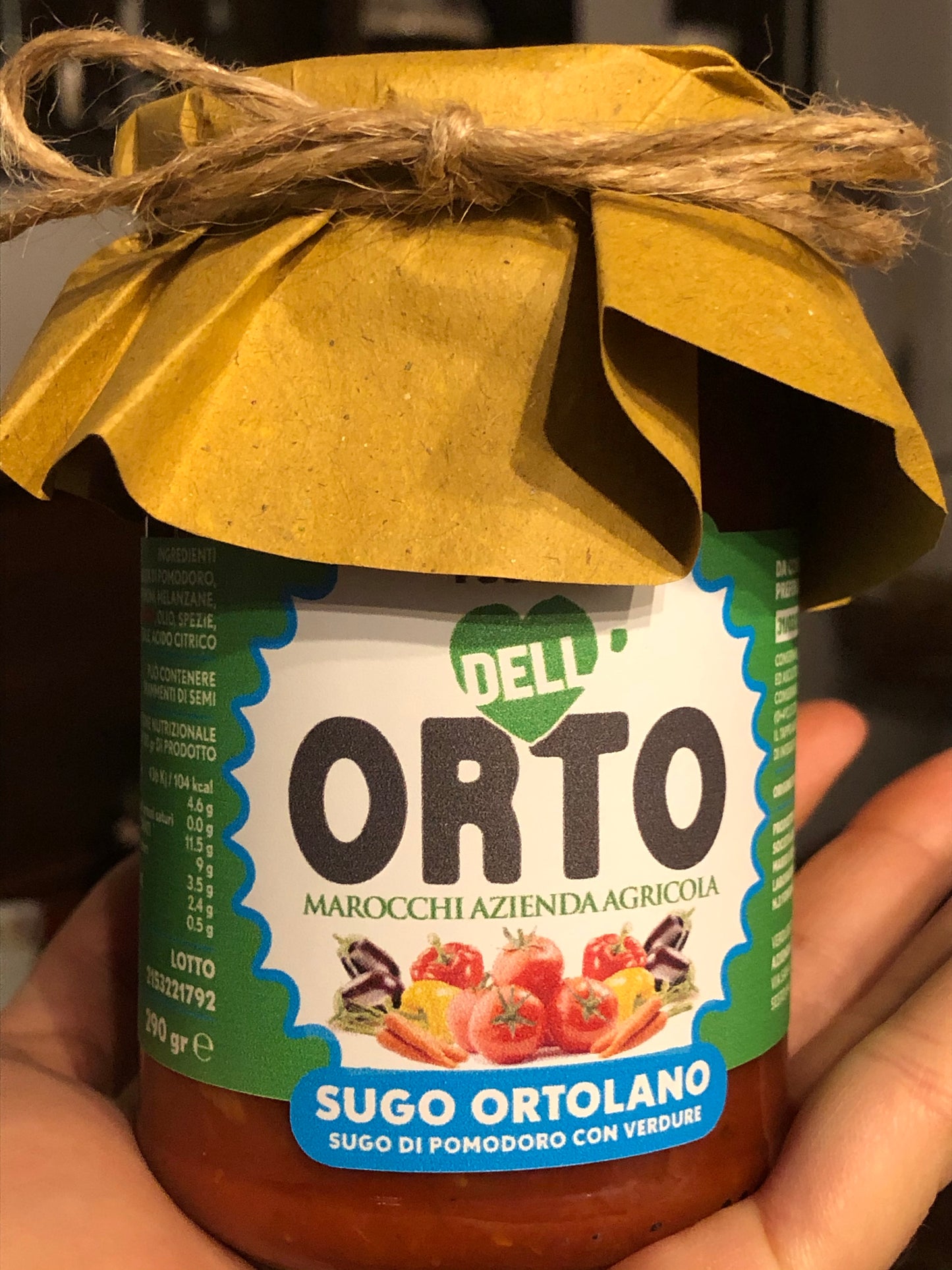 Il sugo Ortolano